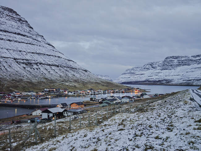 Hermoso paisaje natural en iceland, scandinavia - foto de stock