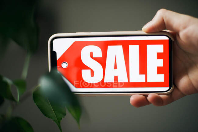 Sign With Sale Text, season concept — Stock Photo