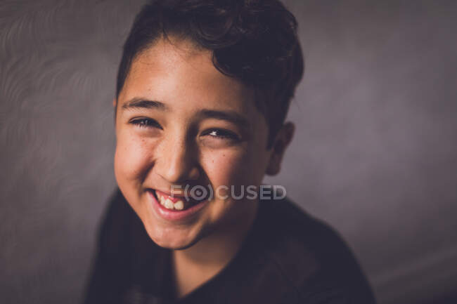 Portrait of a young  cute boy — Stock Photo