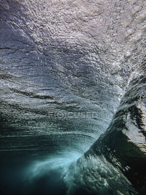Прекрасна чиста вода океану, під водою — стокове фото
