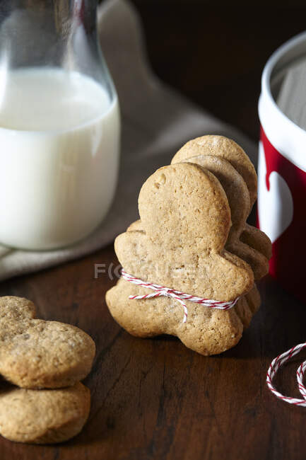 Delicious homemade cookies, food shot — Stock Photo