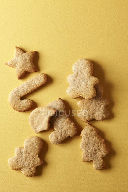 Délicieux biscuits faits maison, plan de nourriture — Photo de stock