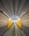Diminishing perspective view of Brunkeberg Tunnel — Stock Photo