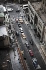 Traffic in street, selective focus — Stock Photo