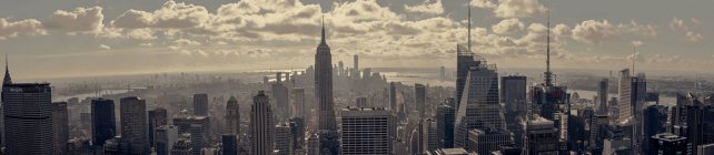 Cidade de Nova York, cena urbana — Fotografia de Stock
