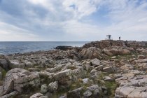 Vue panoramique sur les rochers de la côte, Kullaberg — Photo de stock