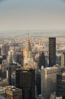 Cityscape of New York City, urban scene — Stock Photo