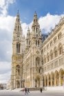 Vista da Câmara Municipal de Viena, Áustria — Fotografia de Stock