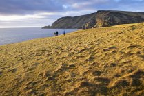 Vista panorâmica de Garths Ness em Shetland, Escócia — Fotografia de Stock