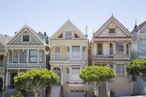 Дома в San Francisco, California — стоковое фото
