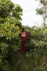 Vista di outhouse su Gotland, Svezia — Foto stock