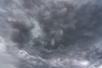 Overcast sky, selective focus — Stock Photo