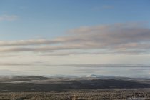 Vista panoramica delle nuvole sulla foresta — Foto stock