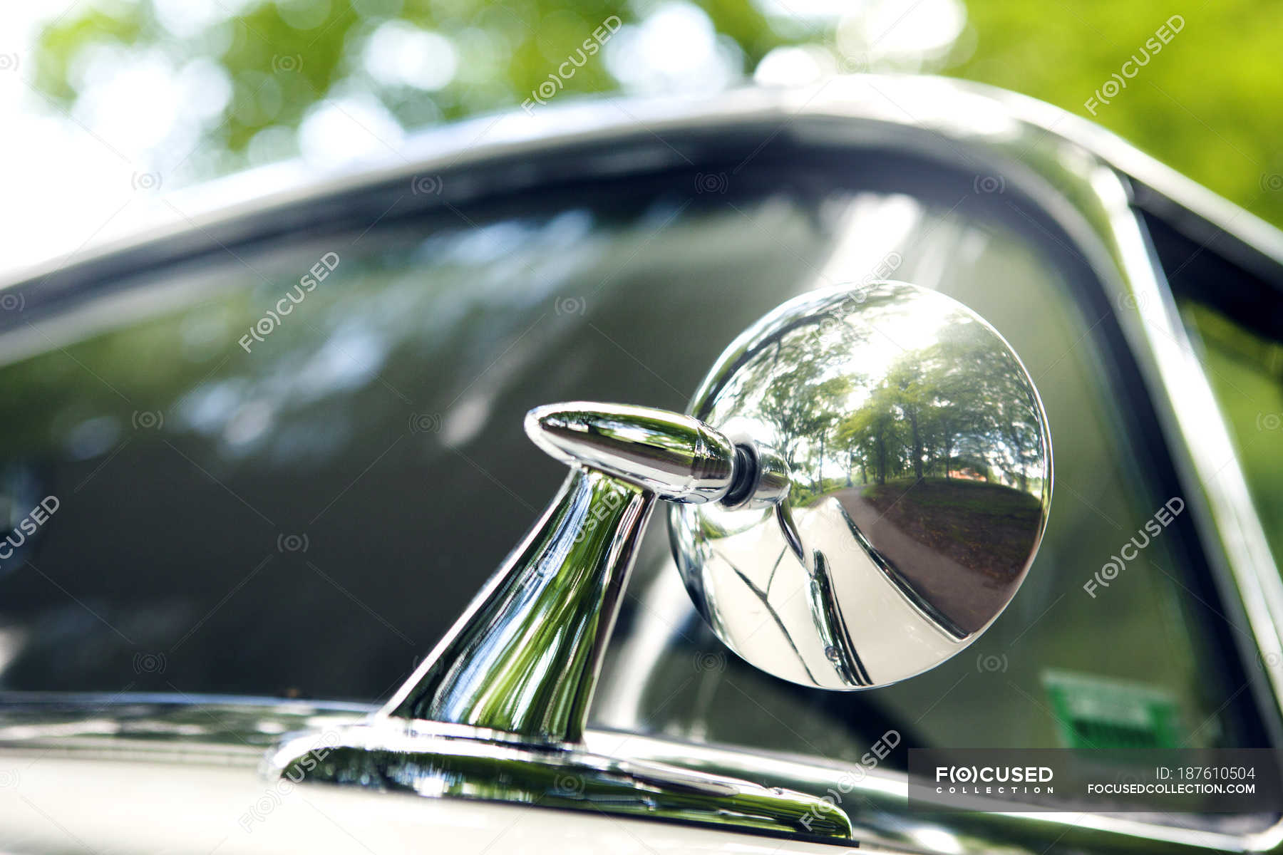 classic car mirror