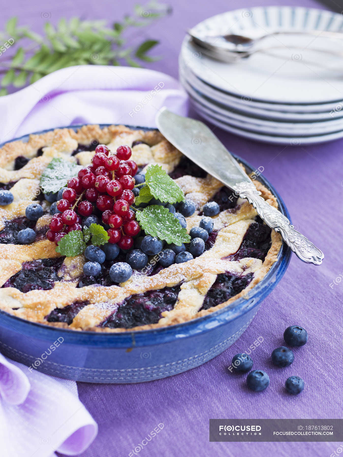 Heidelbeerkuchen