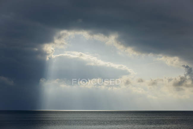 Clouds above Baltic Sea on Oland, Sweden — Stock Photo