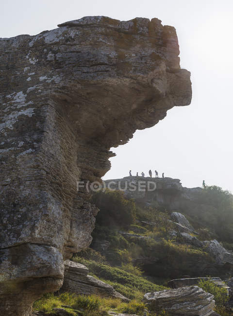 Rocce a Hoburgen nel Gotland, Svezia — Foto stock