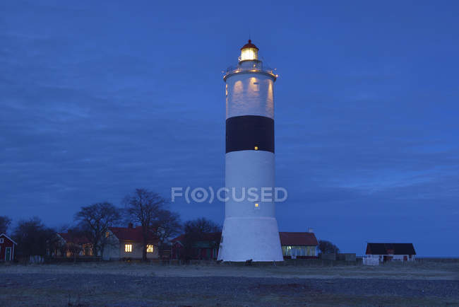 Lange Jan Lighthouse on Oland, Sweden — Stock Photo