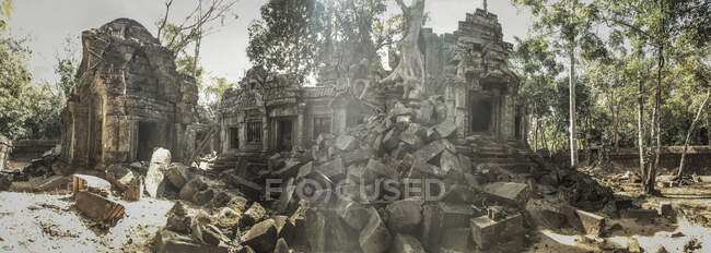 Angkor Wat em Ankor, Camboja — Fotografia de Stock
