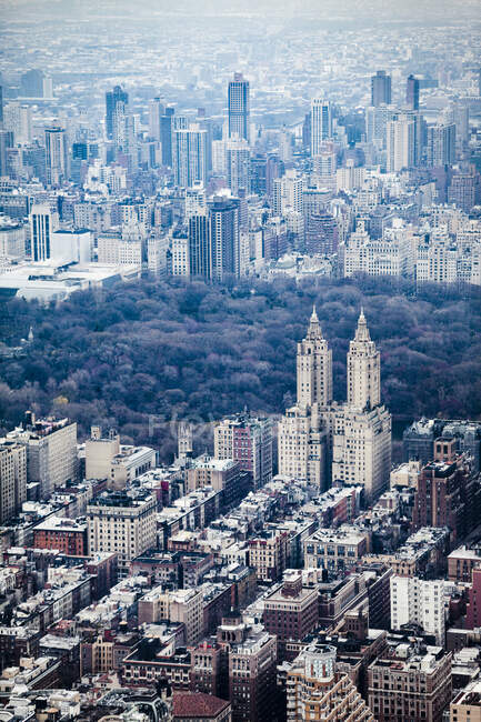 Міський пейзаж Нью-Йорк, США — стокове фото