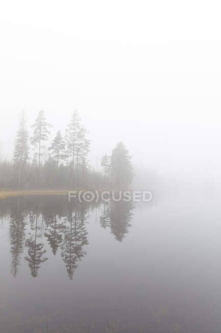 Stora Skiren lac en Suède — Photo de stock