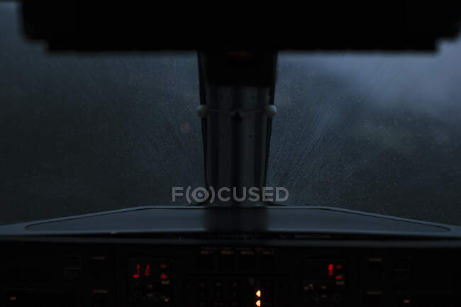 Ponto de vista do cockpit — Fotografia de Stock