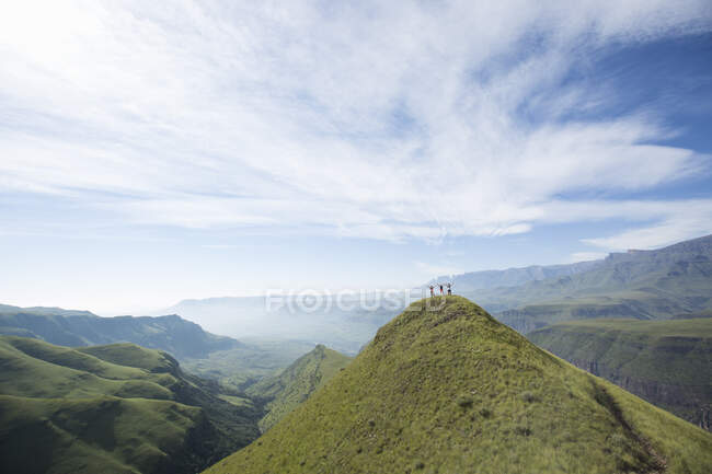 Montaña Drakensburg en Sudáfrica - foto de stock