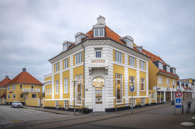 Аптека в Скагене, Дания — стоковое фото