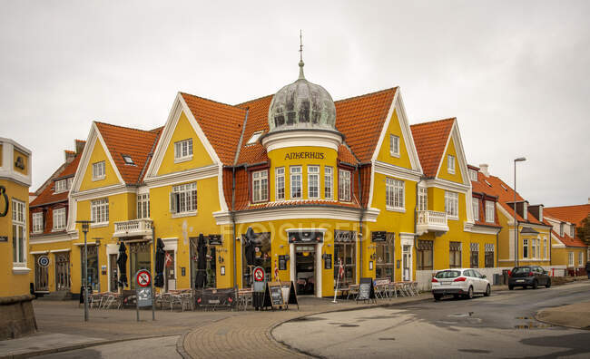 Restaurante Ankerhus en Skagen, Dinamarca - foto de stock