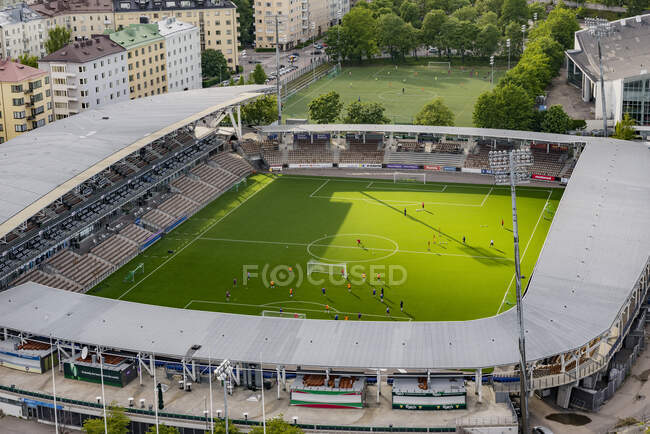 Estadio en Helsinki, Finlandia - foto de stock