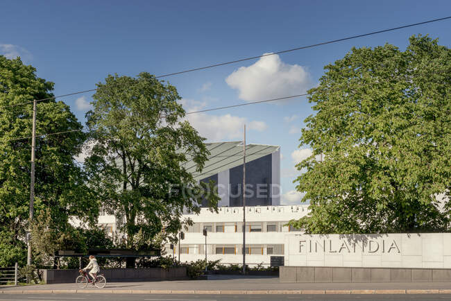 Finlandia Hall in Helsinki, Finland — Stock Photo
