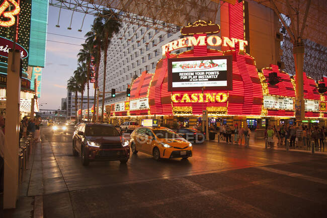 Casinos na Las Vegas Strip — Fotografia de Stock