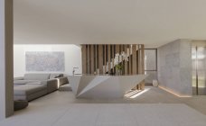 Modern, luxury home showcase interior — Stock Photo