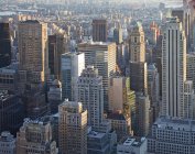 Нью-Йорк skyline, Нью-Йорк, США — стокове фото