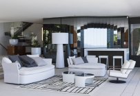 Modern living room during daytime — Stock Photo