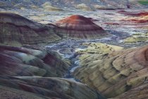 Veduta delle colline dipinte in Oregon — Foto stock