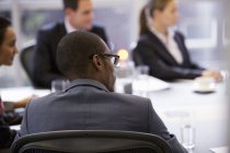 Business people meeting in conference room at modern office — Stock Photo