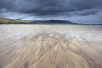 Long exposure view, Balnakiel Beach, Durness, Sutherland, Scotland — стоковое фото