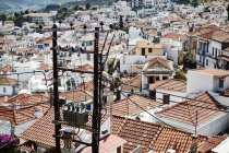 Червоний кахельною дахи, Скопелос, Греція — стокове фото