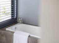 Home Vitrine Innenraum Badewanne — Stockfoto