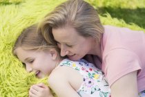 Affectionate mother and daughter — Stock Photo