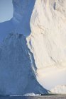 Majestic iceberg formation Greenland — Stock Photo