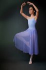 Ballerina posing in studio — Stock Photo