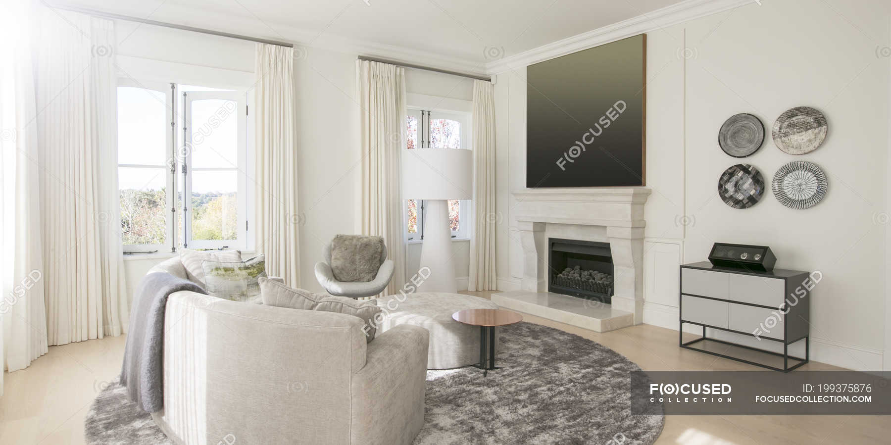 Home Showcase Living Room With Marble Fireplace Interior Living Room With Marble Fireplace