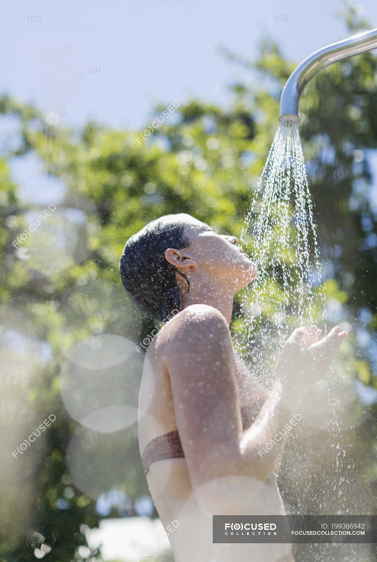 Outdoor Shower Voyeur