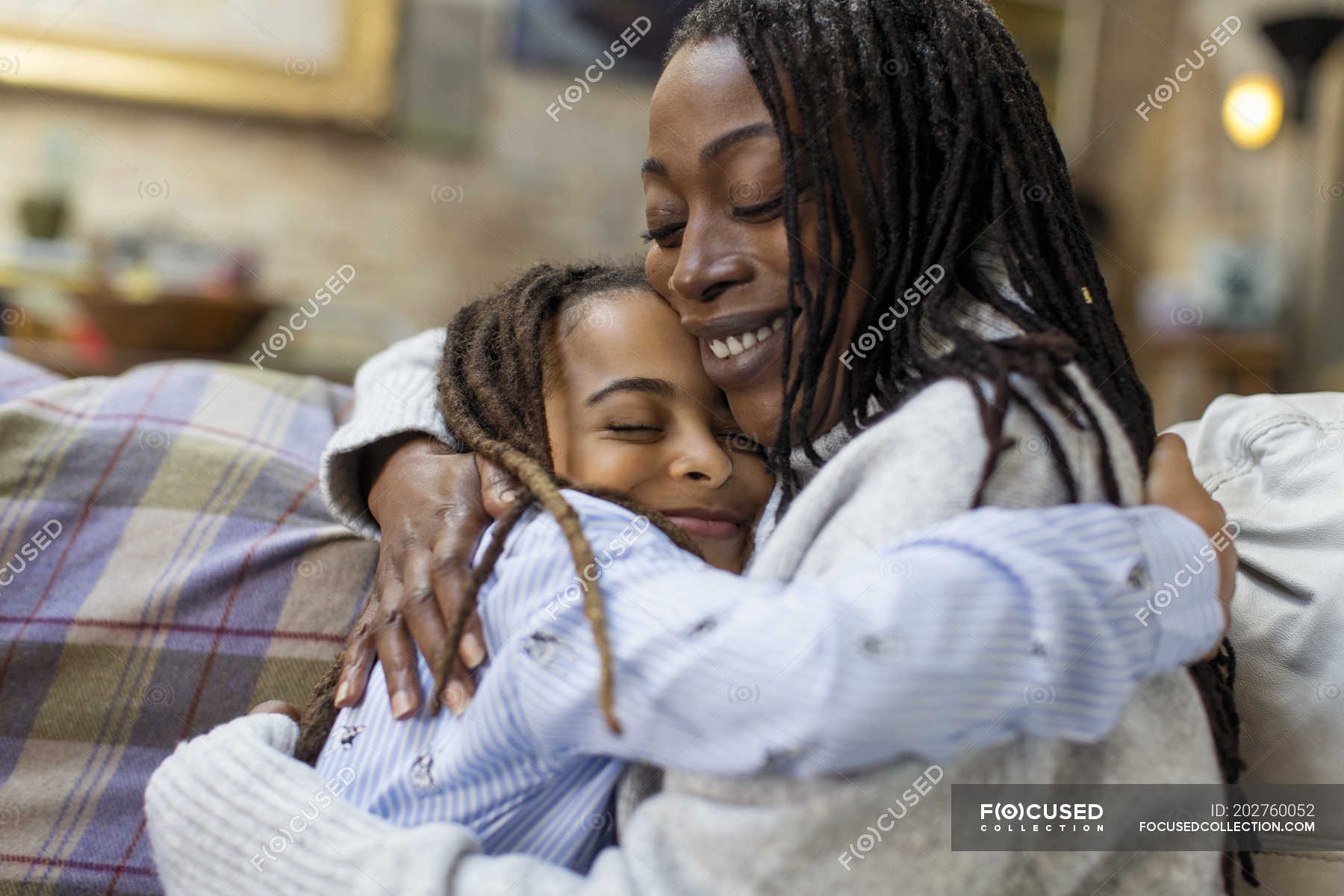 Mother And Daughter Hugging Mother And Daughter Hugging