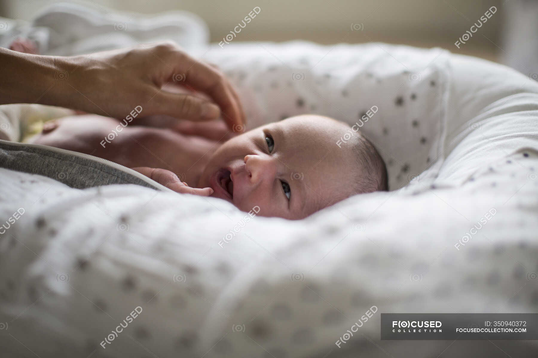 beautiful newborn baby boy