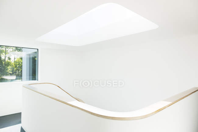 Skylight and staircase of modern house — Stock Photo