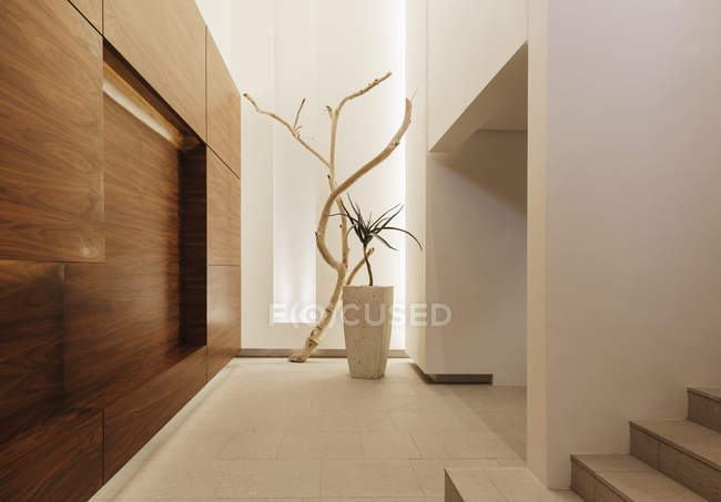 Entrance in modern house indoors — Stock Photo