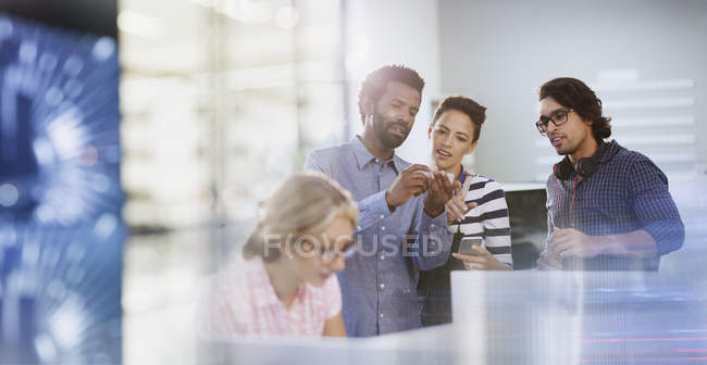 Creative business people meeting in office — Stock Photo